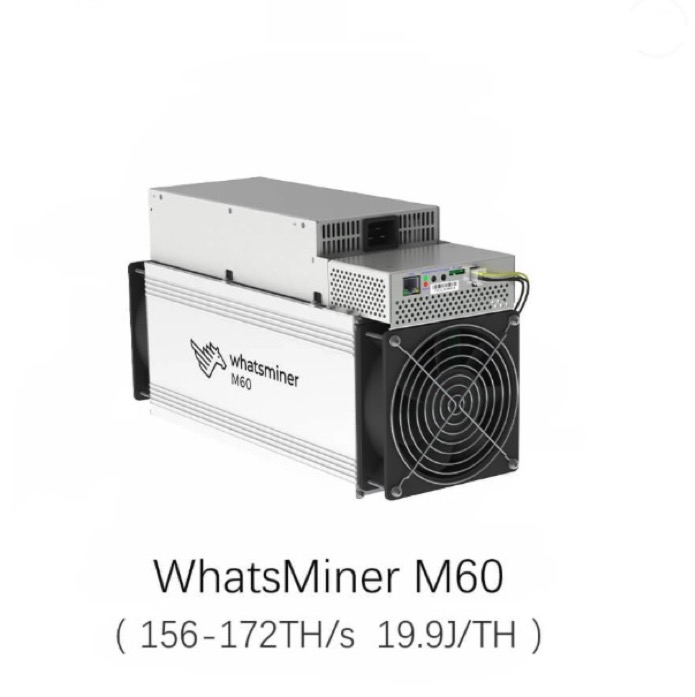 <strong>Whatsminer M60 168T 170T 176T 178T 19.9J/TH BTC Miner Bitcoin Mining</strong>