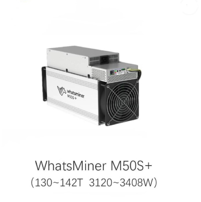 <strong>Whatsminer M50S+ 130~142T 3120~3408W Bitcoin Miner Asic Mining Machine</strong>