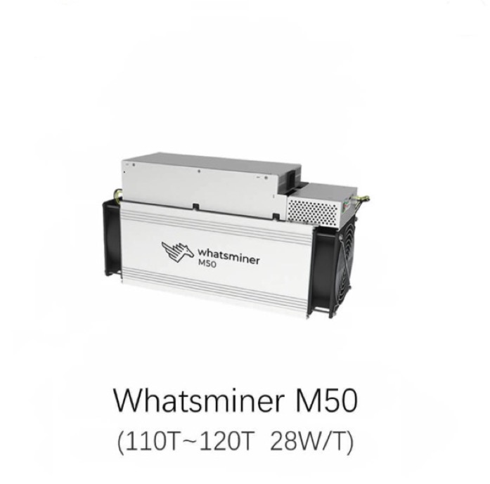 <strong>Whatsminer M50 118T 120T 122T Bitcoin Asic Miner Crypto Mining Machine</strong>